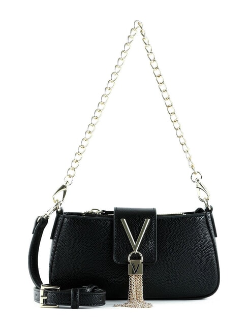 MARIO VALENTINO DIVINA Shoulder bag with metal strap black/gold - Women’s Bags
