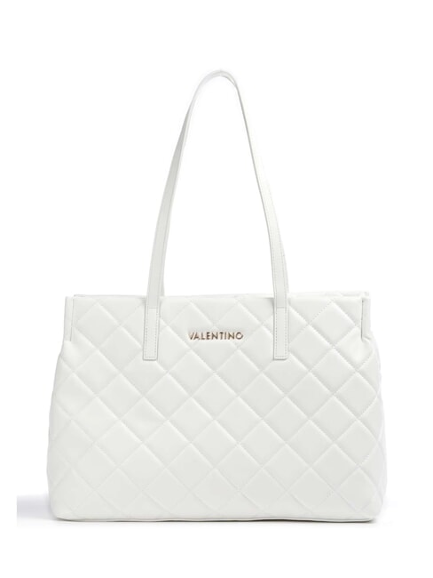 MARIO VALENTINO OCARINA Quilted shopping bag white - Women’s Bags