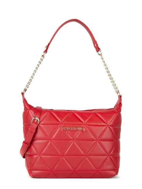 MARIO VALENTINO CARNABY Quilted bag with shoulder strap red - Women’s Bags