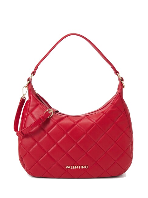 MARIO VALENTINO OCARINA Quilted Hobo Bag with Shoulder Strap red - Women’s Bags
