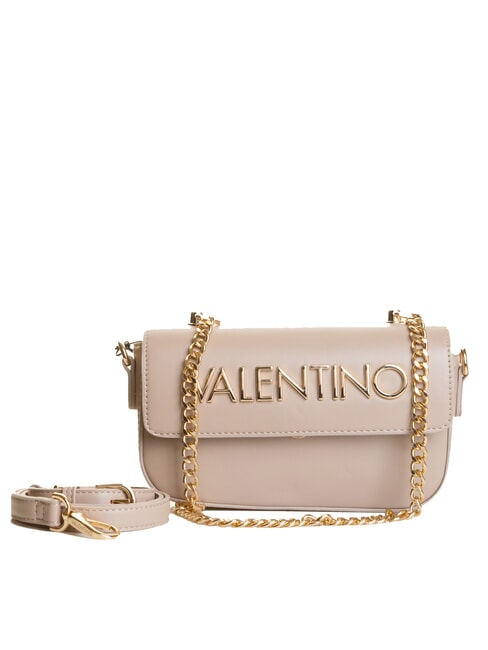 MARIO VALENTINO NAMMOS RE Mini bag with flap and shoulder strap beige - Women’s Bags
