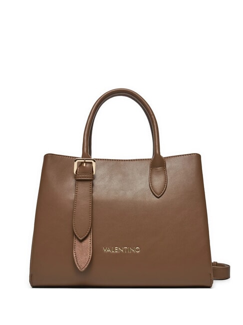MARIO VALENTINO ALVARADO Handbag with shoulder strap taupe/bronze - Women’s Bags