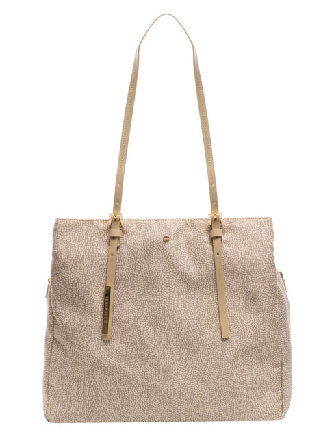 BORBONESE L'ECOLE NYLON  Shoulder bag, with shoulder strap sand - Women’s Bags