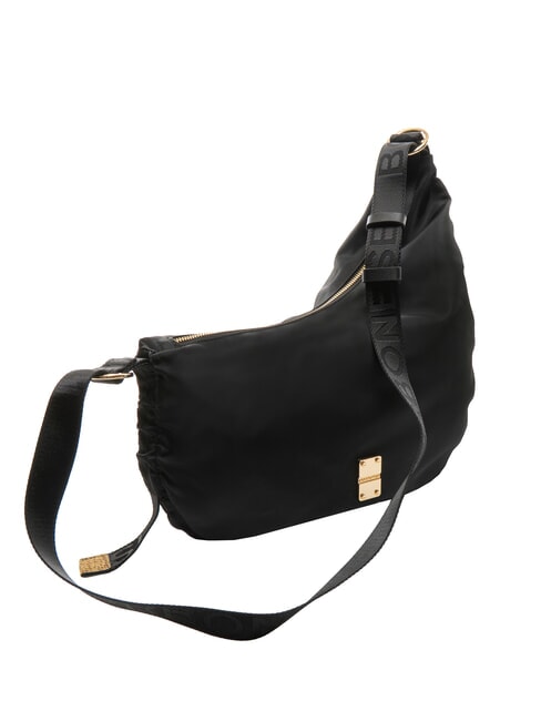 BORBONESE TEAPOT  Shoulder bag black / natural op - Women’s Bags