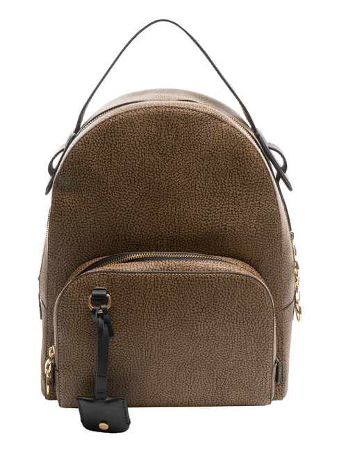 BORBONESE DEJEUNER zaino medio dejeuner  natural op / black - Women’s Bags