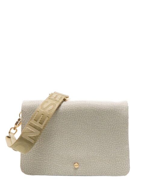 BORBONESE CLASSICA Mini shoulder bag khaki - Women’s Bags
