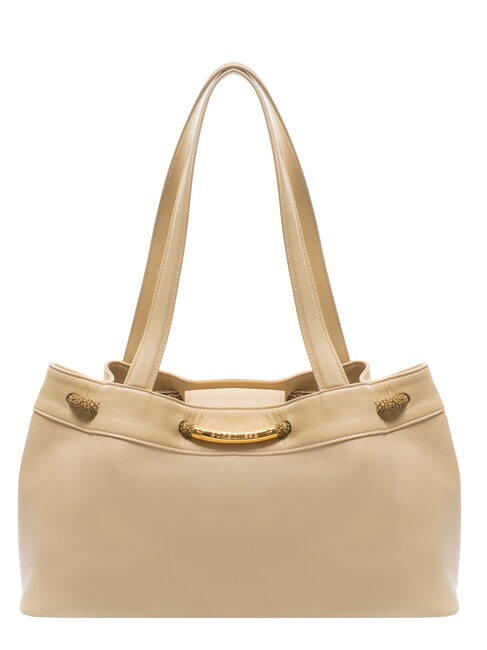 BORBONESE FILO  Shoulder bag, leather sand - Women’s Bags