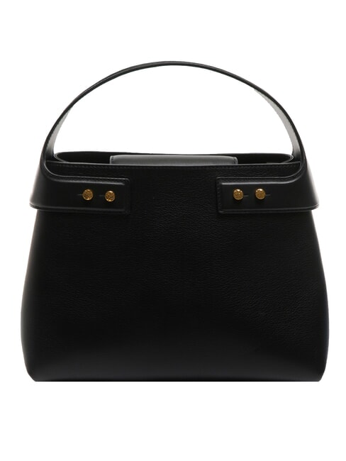 BORBONESE ARMOR  Handbag, with shoulder strap, in leather Black - Women’s Bags