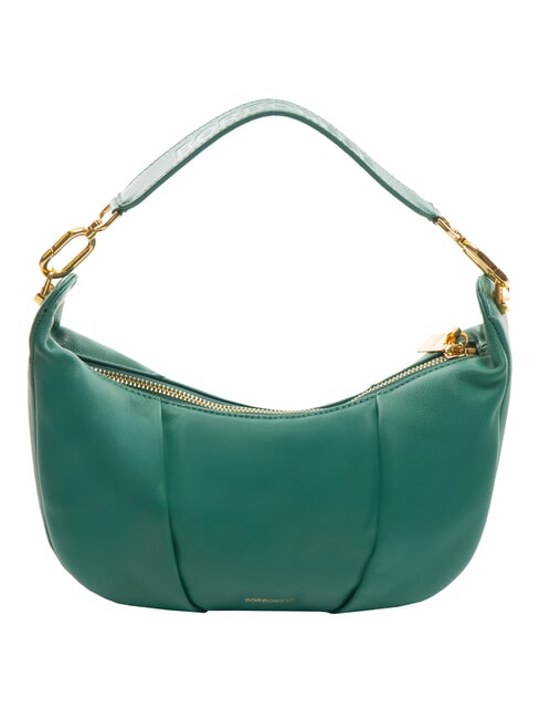 BORBONESE BLOOM  Shoulder bag, leather forest - Women’s Bags
