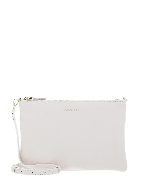 COCCINELLE BEST CROSSBODY Leather mini bag white - Women’s Bags