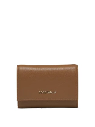 COCCINELLE METALLIC SOFT  Small leather wallet CUIR - Women’s Wallets