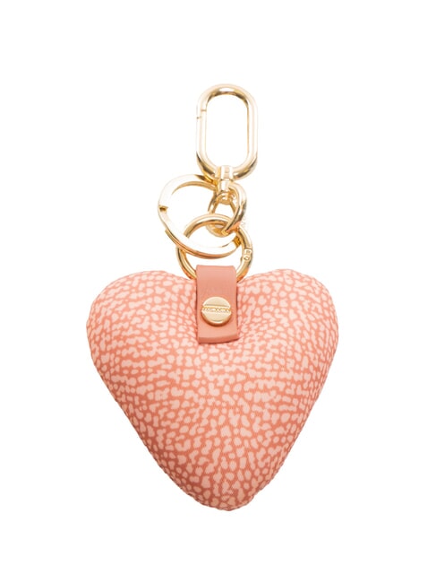 BORBONESE KEYRING Cuore Keychain with charm lipstick - Key holders