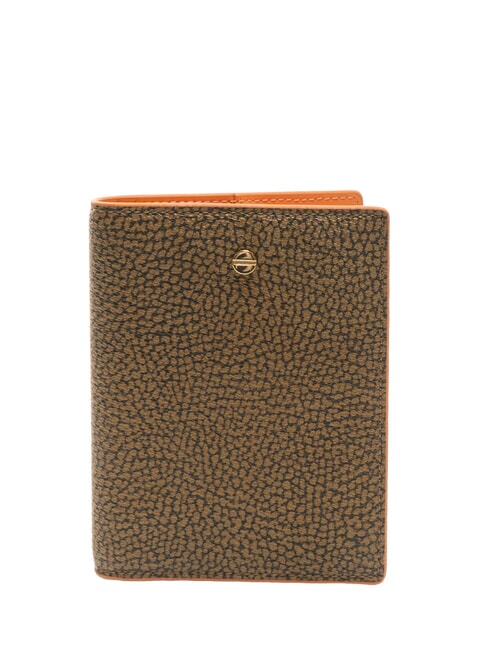 BORBONESE GRAFFITI  Passport Holder natural op/tangerine - Men’s Wallets