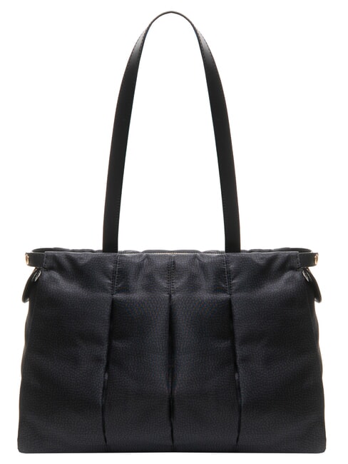 BORBONESE CROISSANT  Shoulder bag dark black - Women’s Bags