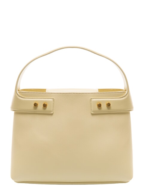 BORBONESE ARMOR  Handbag, with shoulder strap, in leather ginger - Women’s Bags