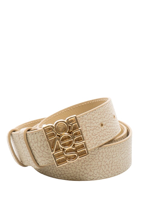 BORBONESE LETTERING PLATE  Belt sand - Belts