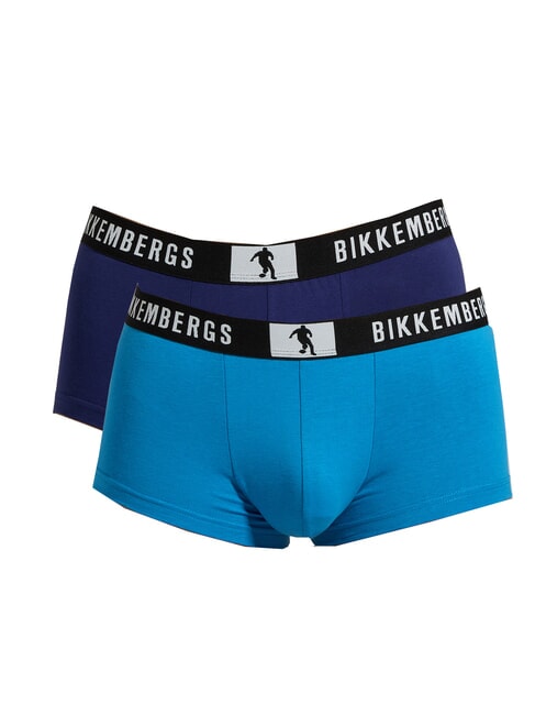 BIKKEMBERGS NEW PUPINO TRUNK 2 boxers ocean - Men's briefs