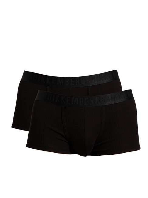 BIKKEMBERGS NEW CLASSIC TRUNK 2 boxers black - Men's briefs