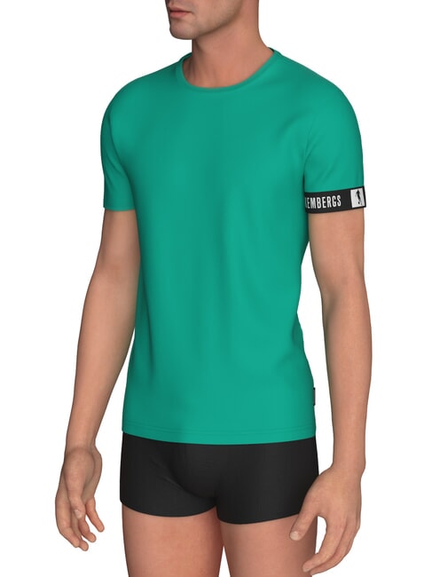BIKKEMBERGS NEW PUPINO T-shirt green - T-shirt