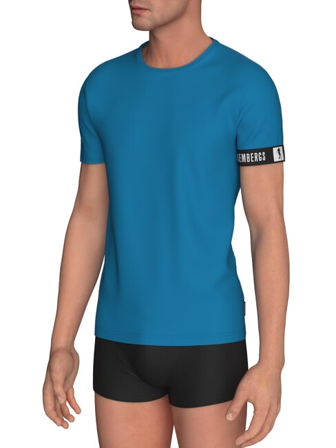 BIKKEMBERGS NEW PUPINO T-shirt blue - T-shirt