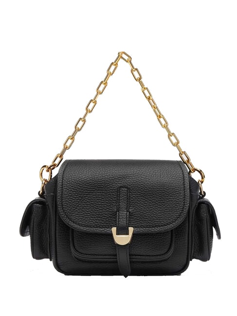COCCINELLE CAMPUS  Mini shoulder bag, in leather Black - Women’s Bags