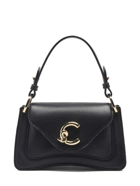 COCCINELLE C-ME Mini Hand Bag, with shoulder strap Black - Women’s Bags
