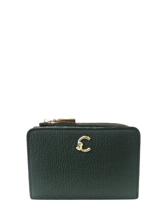 COCCINELLE C-ME Leather wallet seaweed - Women’s Wallets