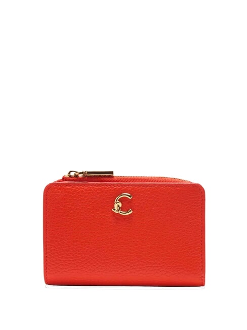 COCCINELLE C-ME Leather wallet gazpacho - Women’s Wallets
