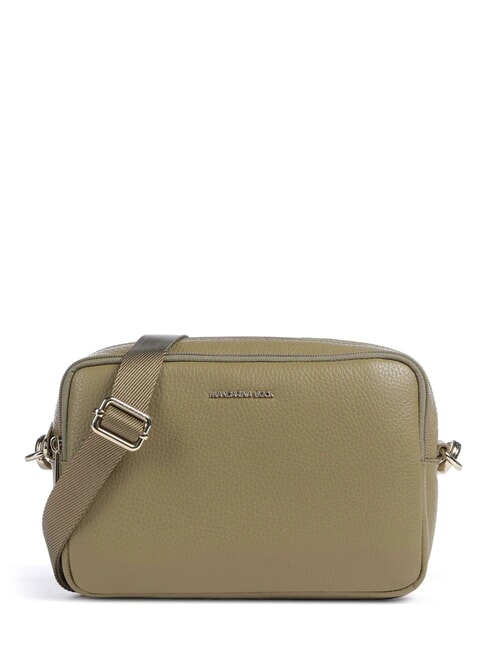 MANDARINA DUCK MELLOW LEATHER Leather camera case bag aloe - Women’s Bags