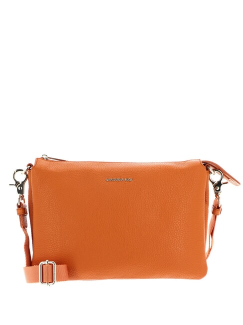 MANDARINA DUCK MELLOW LEATHER Leather bag with two compartments marmalade - Women’s Bags