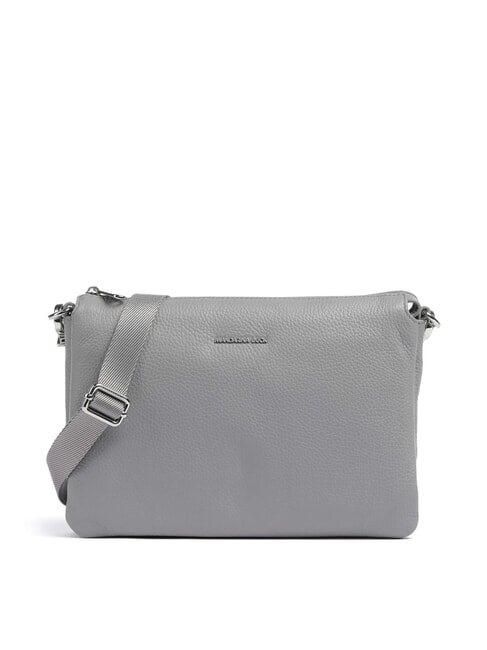 MANDARINA DUCK MELLOW LEATHER Leather bag with two compartments december sky - Women’s Bags