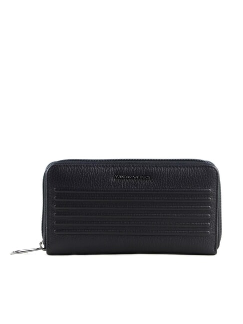 MANDARINA DUCK I-CON Large leather zip around wallet Black - Women’s Wallets