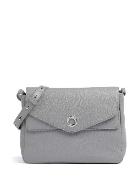 MANDARINA DUCK MELLOW LEATHER Leather bag with flap december sky - Women’s Bags