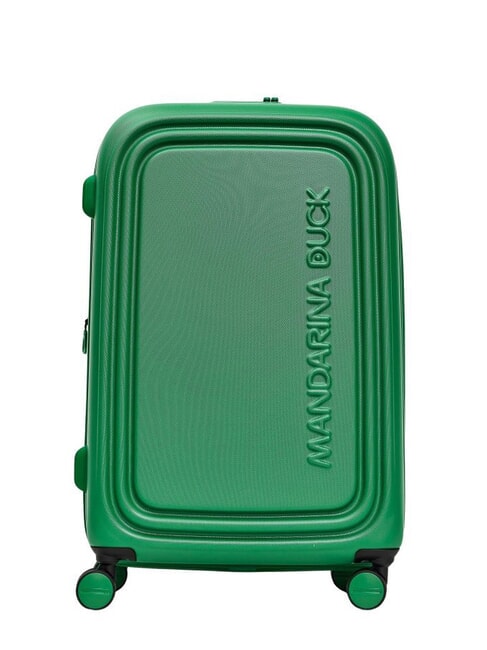 MANDARINA DUCK Trolley LOGODUCK +, medium size, expandable jelly Bean - Rigid Trolley Cases