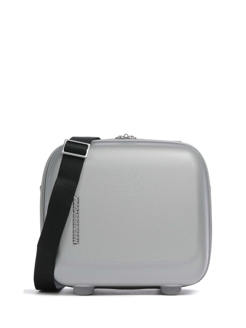 MANDARINA DUCK D-DROP 2.0 Hard beauty case with shoulder strap SILVER - Beauty Case