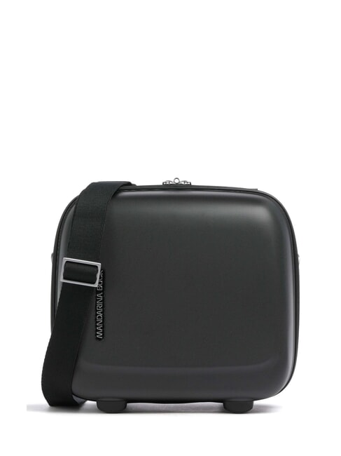 MANDARINA DUCK D-DROP 2.0 Hard beauty case with shoulder strap BLACK - Beauty Case