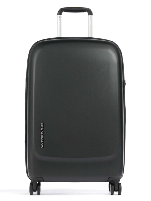 MANDARINA DUCK D-DROP 2.0 Medium size trolley BLACK - Rigid Trolley Cases
