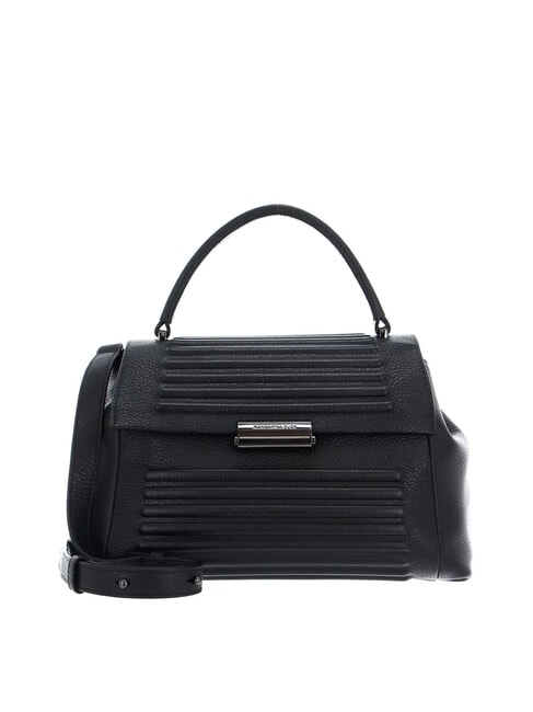 MANDARINA DUCK I-CON Leather satchel bag Black - Women’s Bags