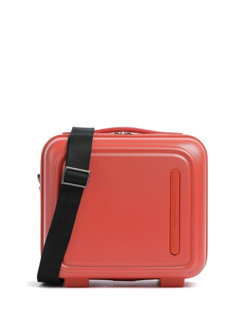 MANDARINA DUCK LOGODUCK + Rigid beauty case with shoulder strap ginger - Beauty Case