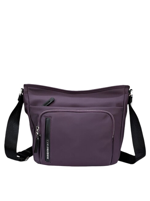 MANDARINA DUCK HUNTER Nylon shoulder bag with pocket plu / perf - Women’s Bags