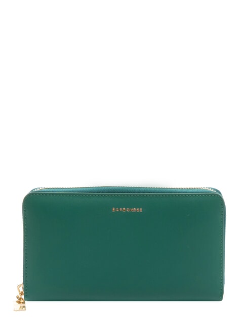 BORBONESE LETTERING Wallet with RFID forest - Women’s Wallets