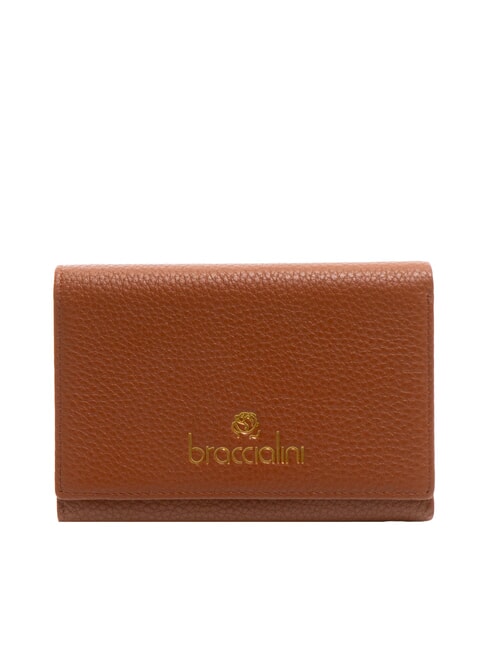 BRACCIALINI BASIC Medium Leather Wallet brown - Women’s Wallets