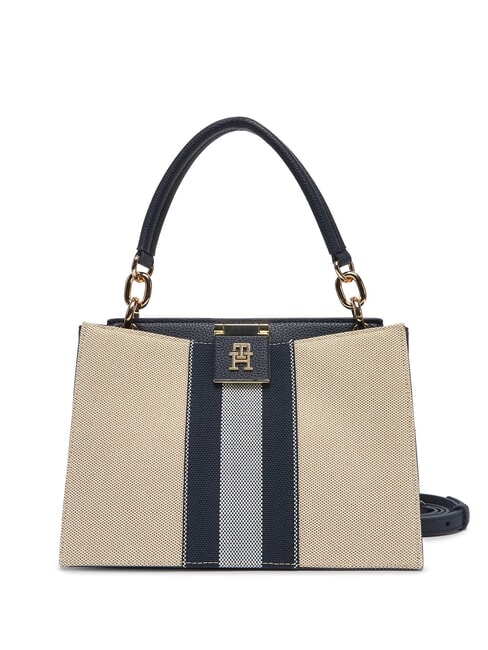 TOMMY HILFIGER TH HER Canvas handbag with shoulder strap space blue - Women’s Bags