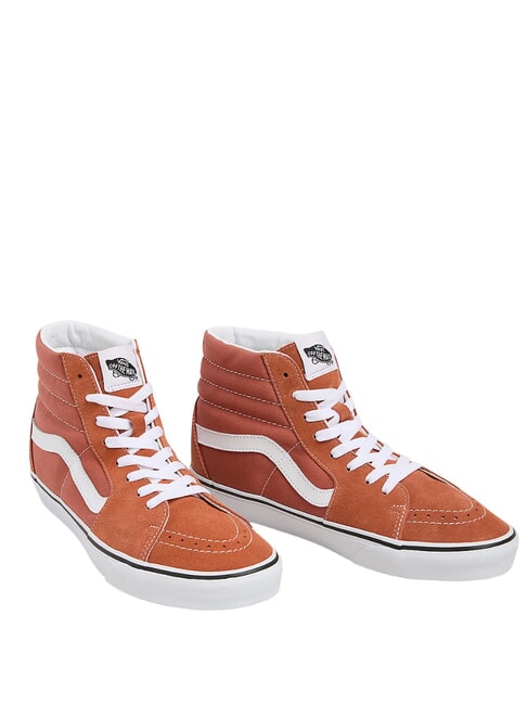 VANS SK8-HI  Leather sneakers color theory auburn - Unisex shoes