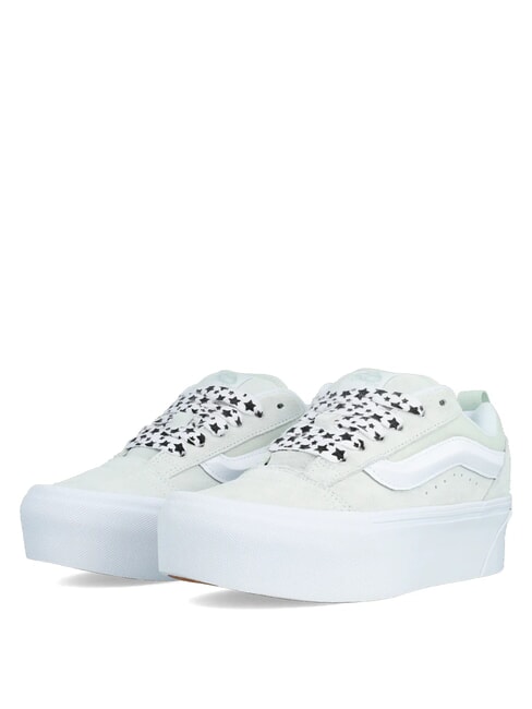 VANS KNU STACK  High-top leather sneakers sport spice light blue - Unisex shoes