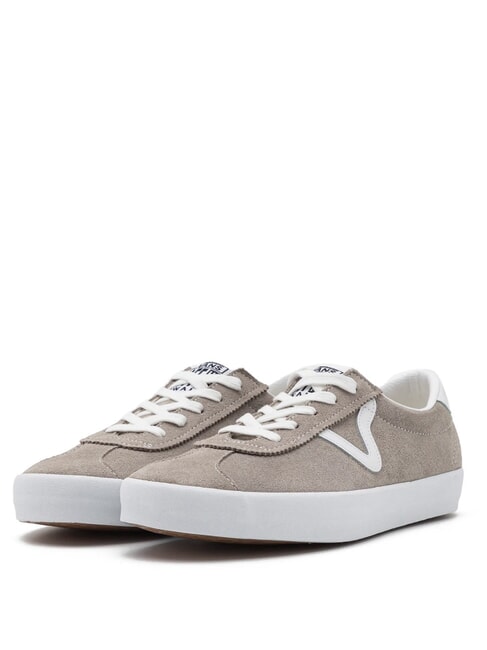 VANS SPORT LOW  Leather sneakers Khaki/White - Unisex shoes