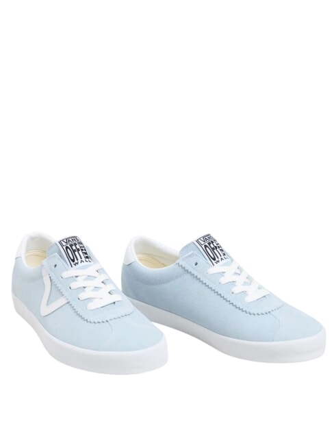 VANS SPORT LOW  Leather sneakers baby blue/white - Unisex shoes