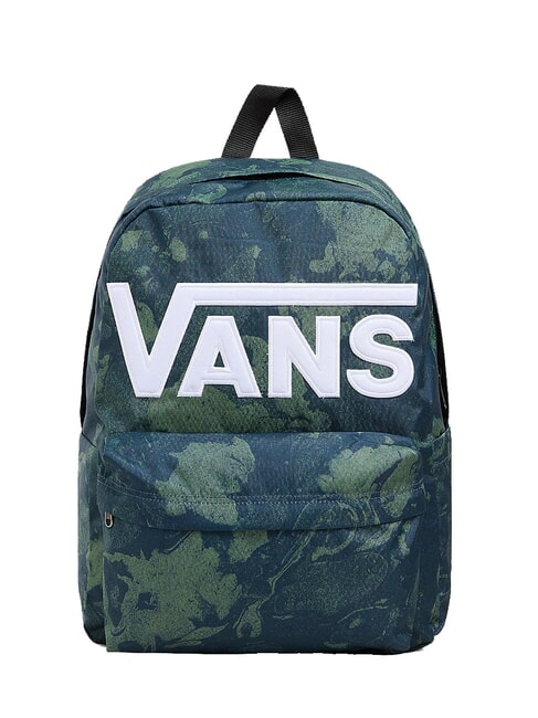 VANS OLD SKOOL DROP V  15" Laptop Backpack dress blues/dark forest - Backpacks & School and Leisure