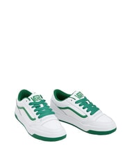 VANS HYLANE  Leather sneakers pop green - Unisex shoes - 1