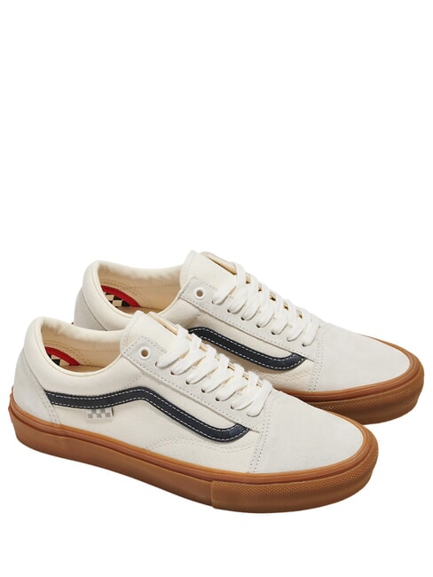 VANS SKATE OLD SKOOL  Leather sneakers marshmallows/gum - Unisex shoes